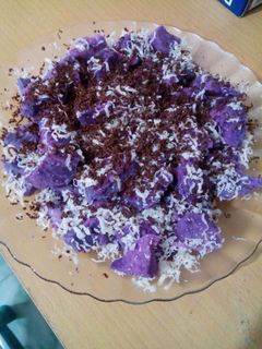 Foto resep Ubi Ungu CoklatKeju