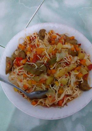 Foto resep Mie Kuah Akhir Bulan