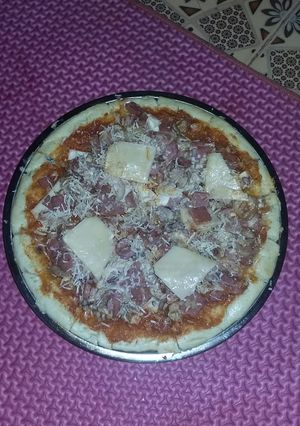 Foto resep pizza toping suka suka