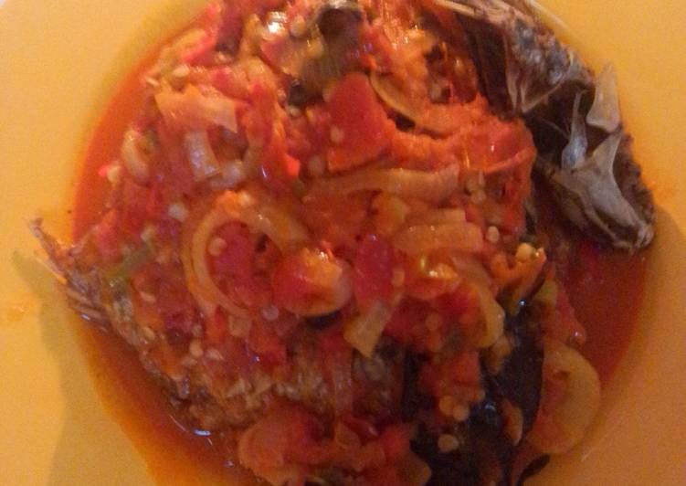 Resep ikan gurame asam pedas, Lezat Sekali