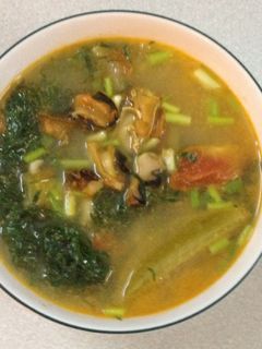 Hình của món Ốc nấu canh khế .