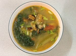 Hình của món  Ốc nấu canh khế .