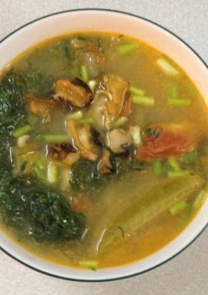 Hình của món Ốc nấu canh khế .