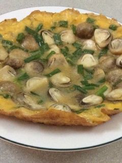 Hình của món Trứng chiên nấm rơm.