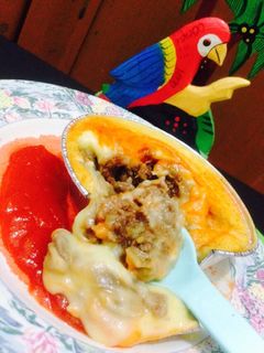 Foto resep Mashed Potato & Beef Teriyaki Pies