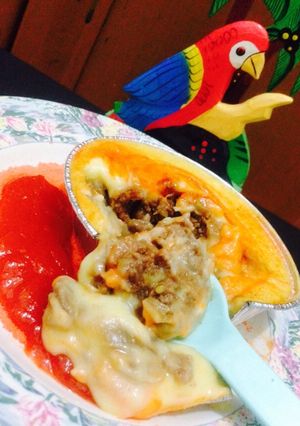Foto resep Mashed Potato & Beef Teriyaki Pies