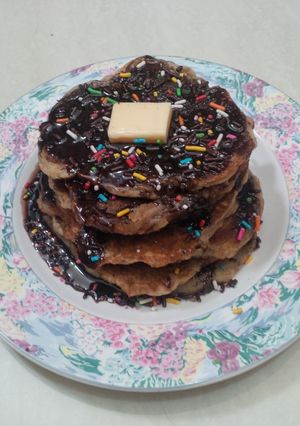 Foto resep Banana Pancakes