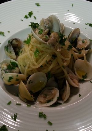 Una foto de Spaguetti Alle Vongole