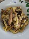 Pasta con setas / hongos