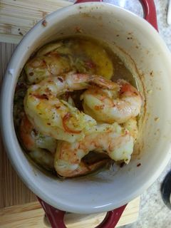 A picture of Chilli Shrimps.