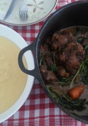 A picture of Oxtail Stew.