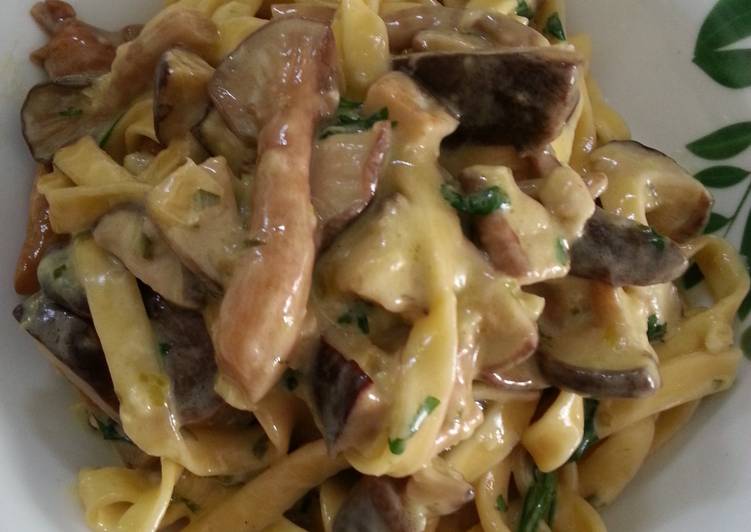 How to Prepare Ultimate Pasta with mushrooms