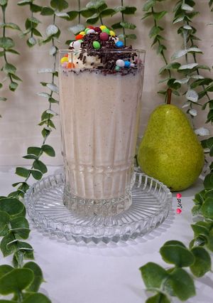 عکسی از دستور شیک گلابی 😋