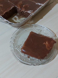 صورة لوصفة كيكة بالشونتي وصوص الشوكولا