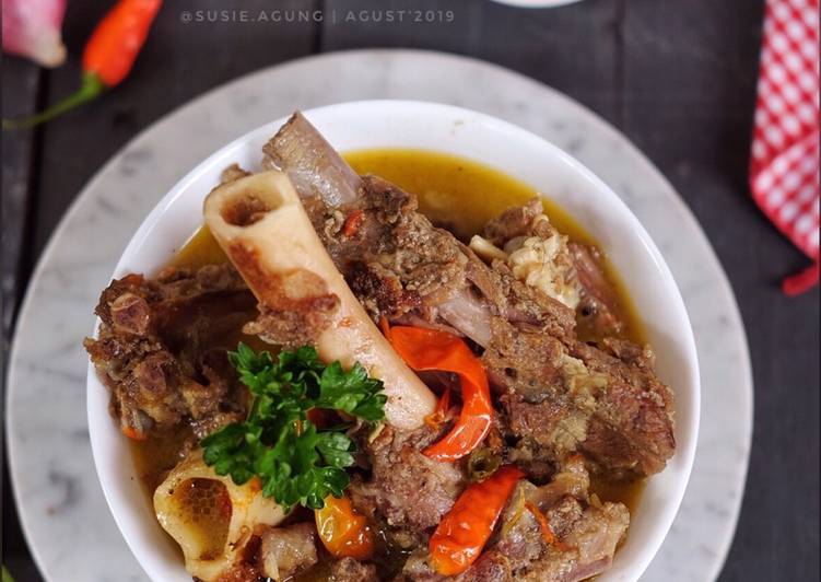 Cara memasak Pedesan balungan, Lezat Sekali