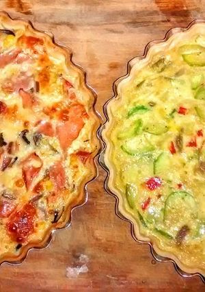 Una foto de Quiche lorraine