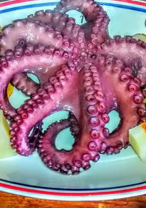 Una foto de Pulpo a la gallega
