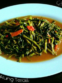 Foto resep Cah Kangkung Terasi