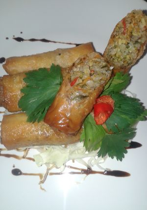 Foto resep Hot Chicken Spring Roll