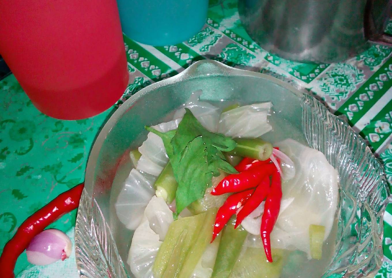 sayur bening cemplung sehat