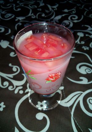 Foto resep ice semangka 