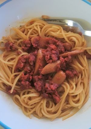 Foto resep Spaghetti / Pasta Sapi BBQ