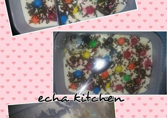 Cheese cake ala echa kitchen foto resep utama