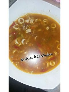 Foto resep Cumi saos padang
