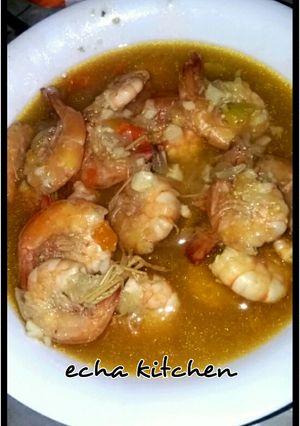 Foto resep Udang saus tiram pedas