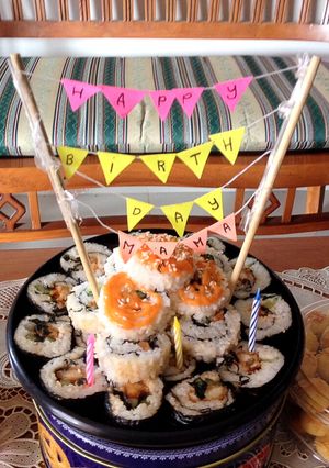 Foto resep Sushi Cake