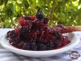 Chutney de manzana y moras