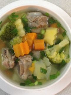 Hình của món Canh súp rau .