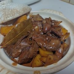 A picture of Chicken Liver Adobo.