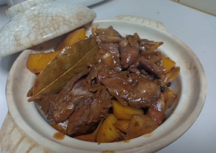 Recipe of Any-night-of-the-week Chicken Liver Adobo