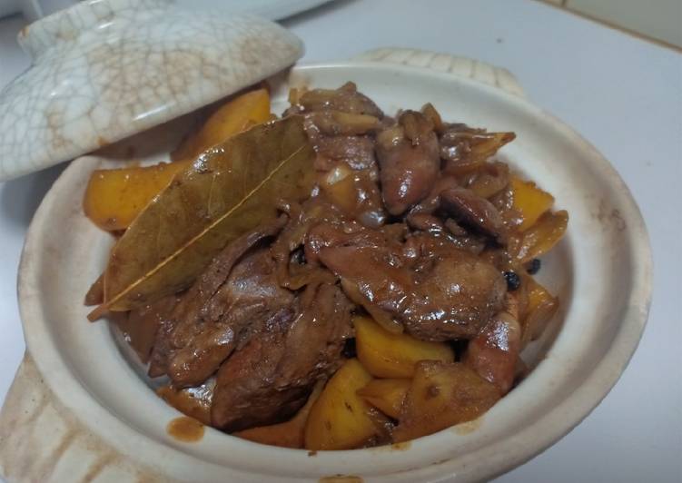 Recipe of Favorite Chicken Liver Adobo