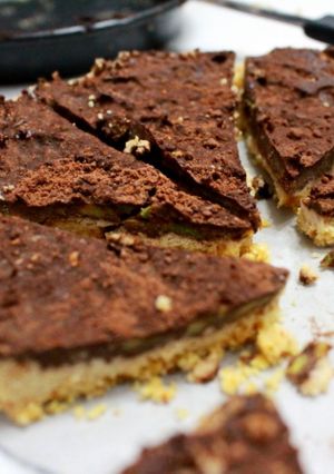Foto resep No Bake Chocolate Tart