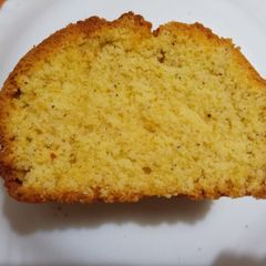 A picture of VALECINU (patent pending) Vanilla, lemon, cinnamon, nutmeg cake.