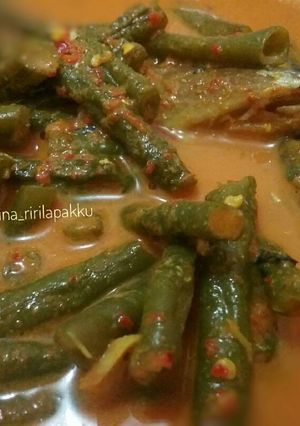 Foto resep Ikan kuah pedas campur kacang panjang