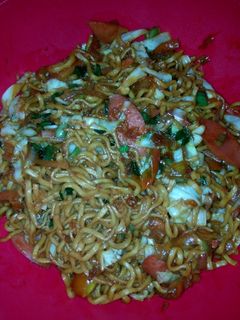 Foto resep Mie goreng asam manis