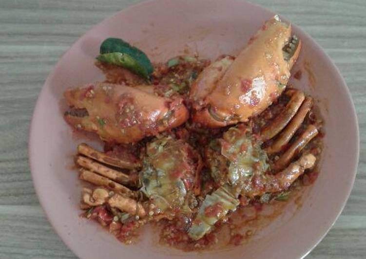 Kepiting saus balado unforgettable