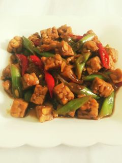Foto resep Tempe Buncis Saus Teriyaki
