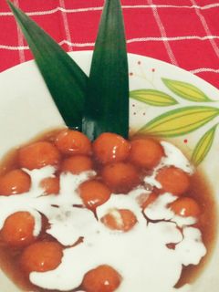 Foto resep Bubur Biji Salak Ubi Merah