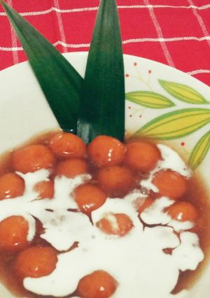 Foto resep Bubur Biji Salak Ubi Merah