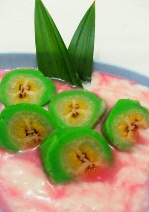 Foto resep Es Pisang Hijau