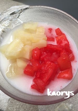 Foto resep Kolak Singkong Merah Putih