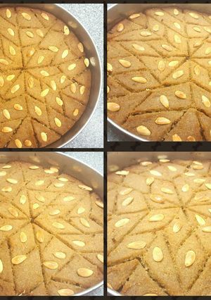 A picture of Baked Kibbeh (Kibbeh bil Sanieh).