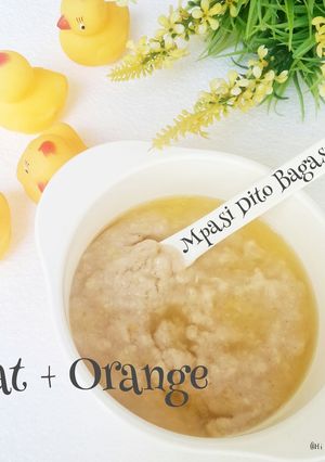 Foto resep Oat rasa Jeruk