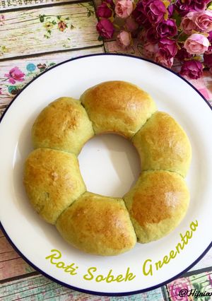 Foto resep Roti Sobek Greentea
