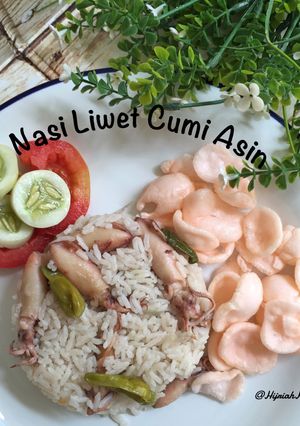 Foto resep Nasi Liwet Cumi Asin