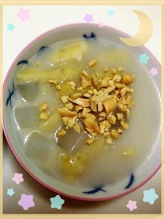Hình của món Chè chuối Việt ở xứ sở anh đào.